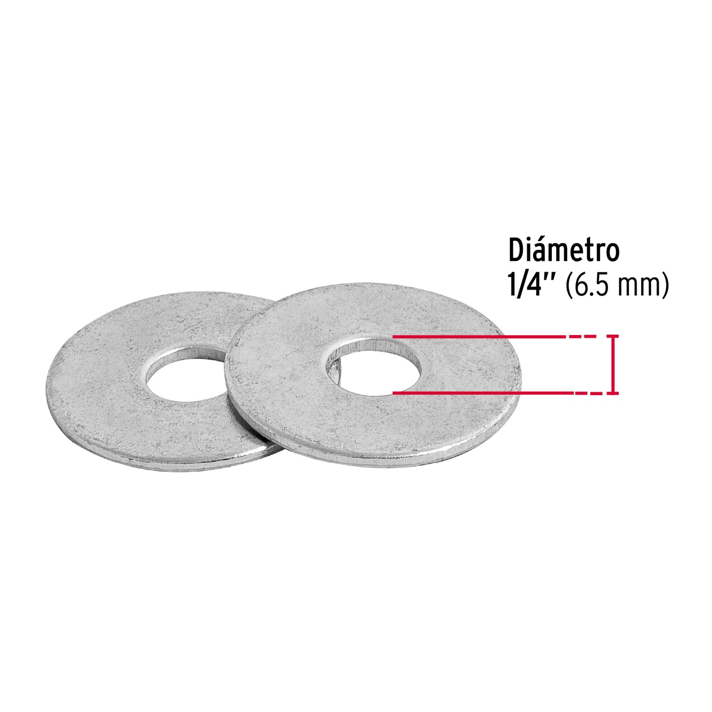 Arandela plana de 1/4 44543 Fiero Pieza