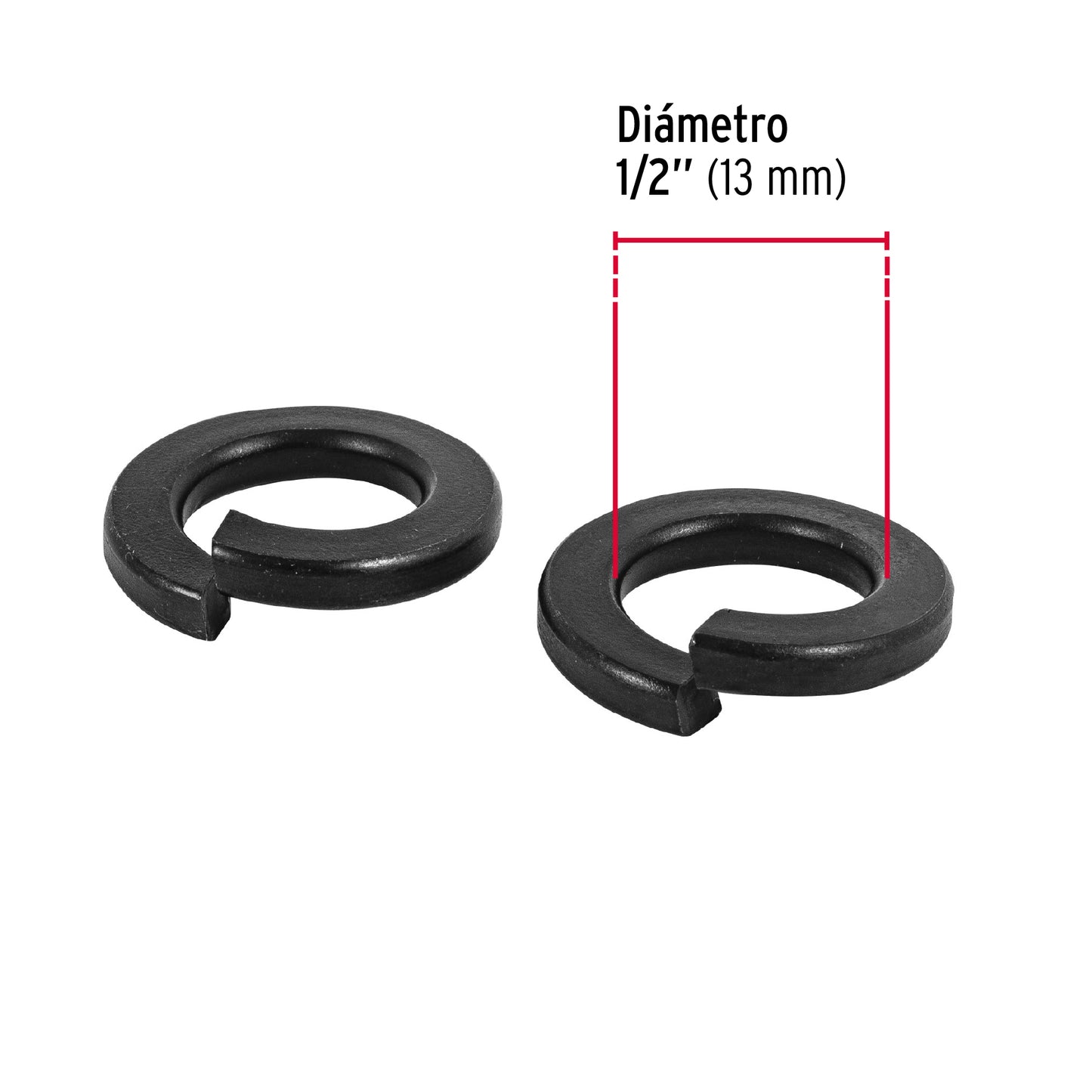 Arandela de presion de 1/2 pavonada 44690 Fiero Pieza