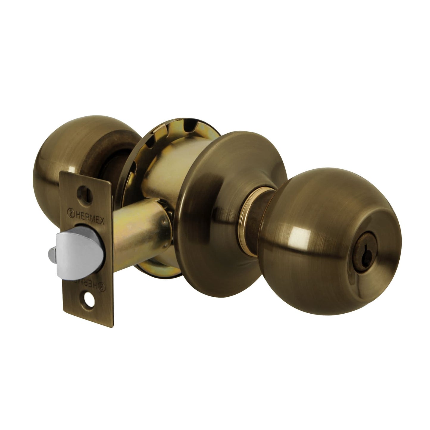 Cerradura pomo la recamara cilindrica 23564 hermex basic Pieza