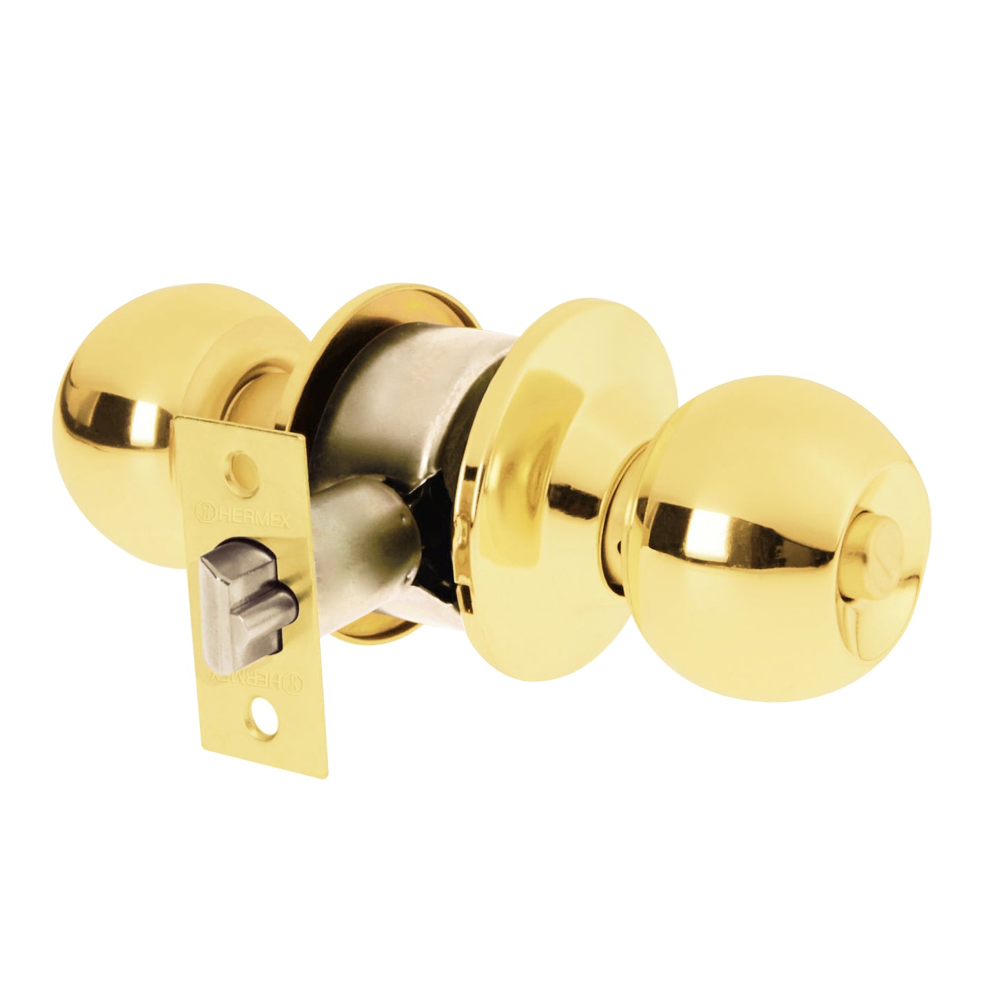 Cerradura esfera cilindrico recamara brillante HB bliste 28051 Hermex Pieza
