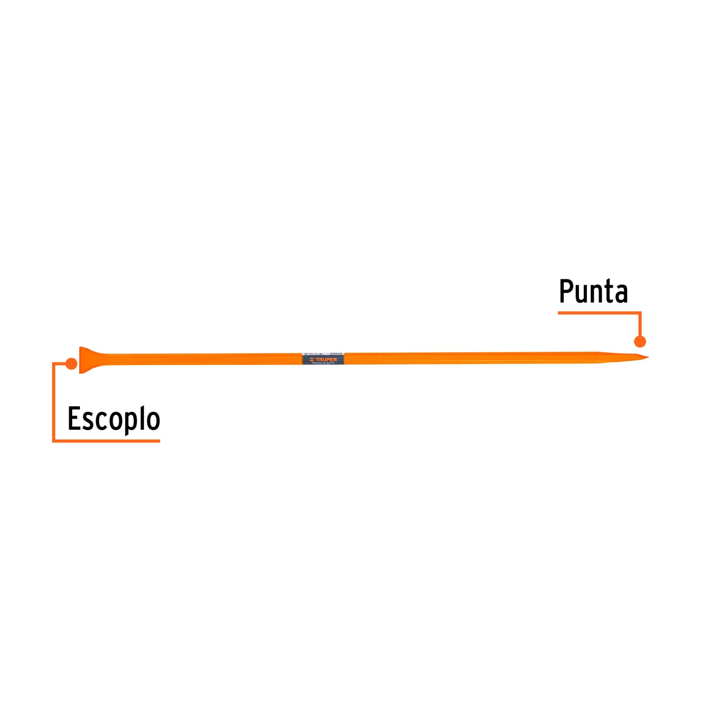 Barreta de punta de 7/8p x 125 cm10753 Pieza