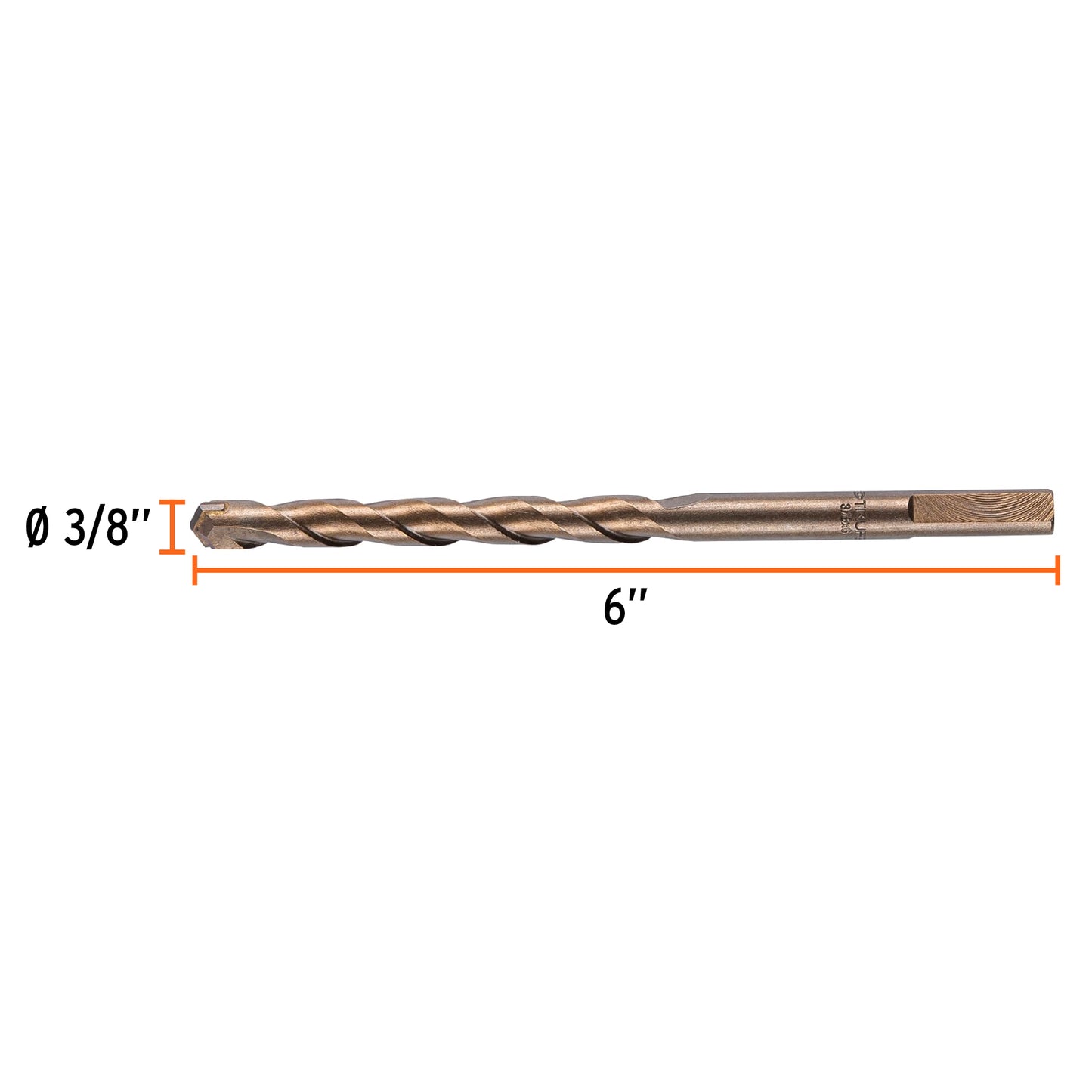 Broca para concreto 3/8 x 6p 11224truper Pieza