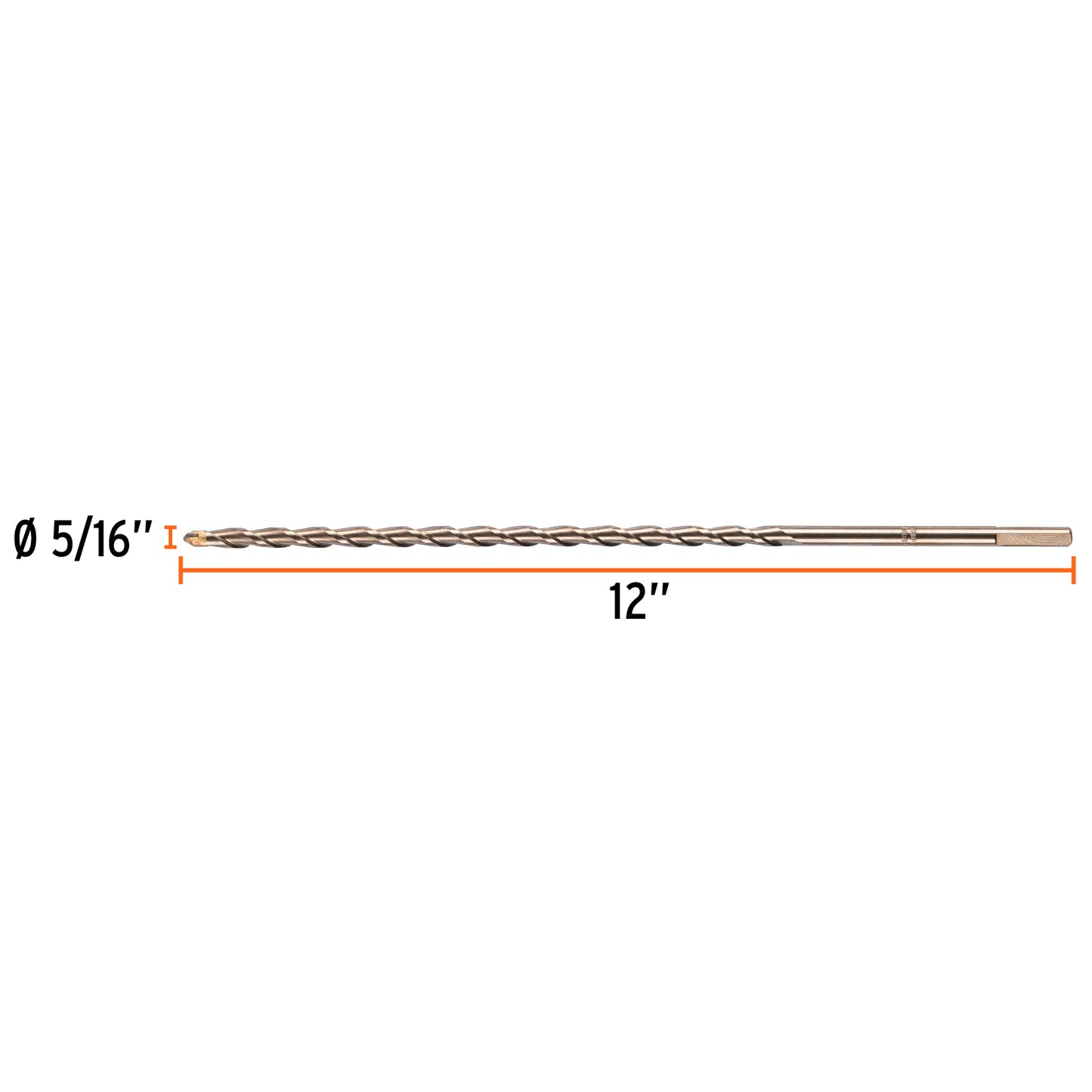 Broca para concreto 5/16 x 12p 11218truper Pieza
