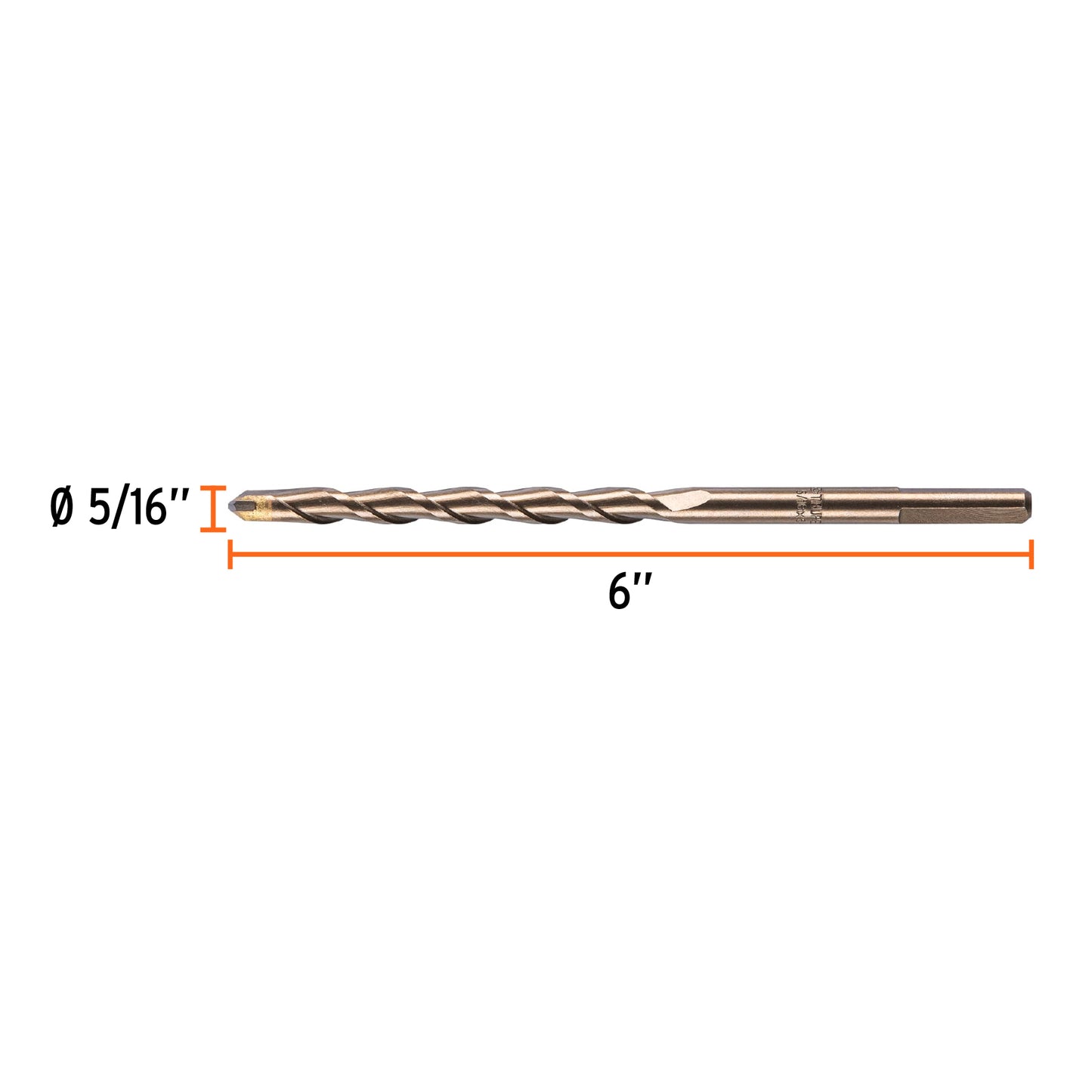 Broca para concreto 5/16 x 6p11215 truper Pieza