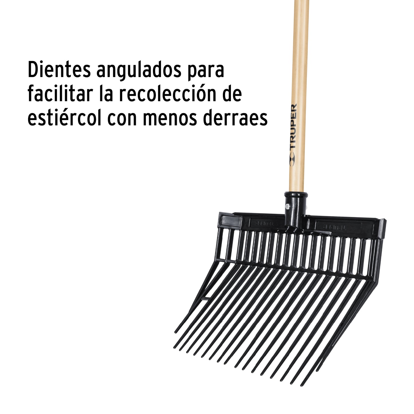 Bieldo cabeza plastico 16 dientes 19998 truper Pieza