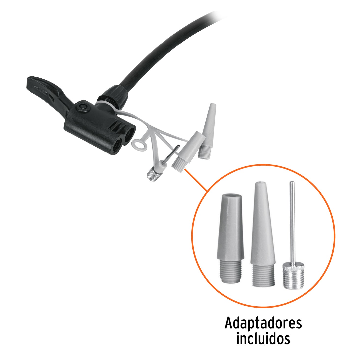 Bomba para inflar de 23p 14863 truper Pieza
