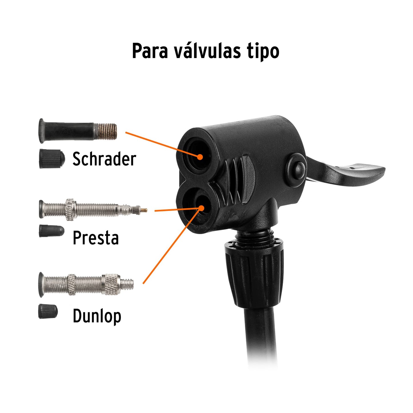 Bomba de pedal 60 psi 101667 Truper Pieza