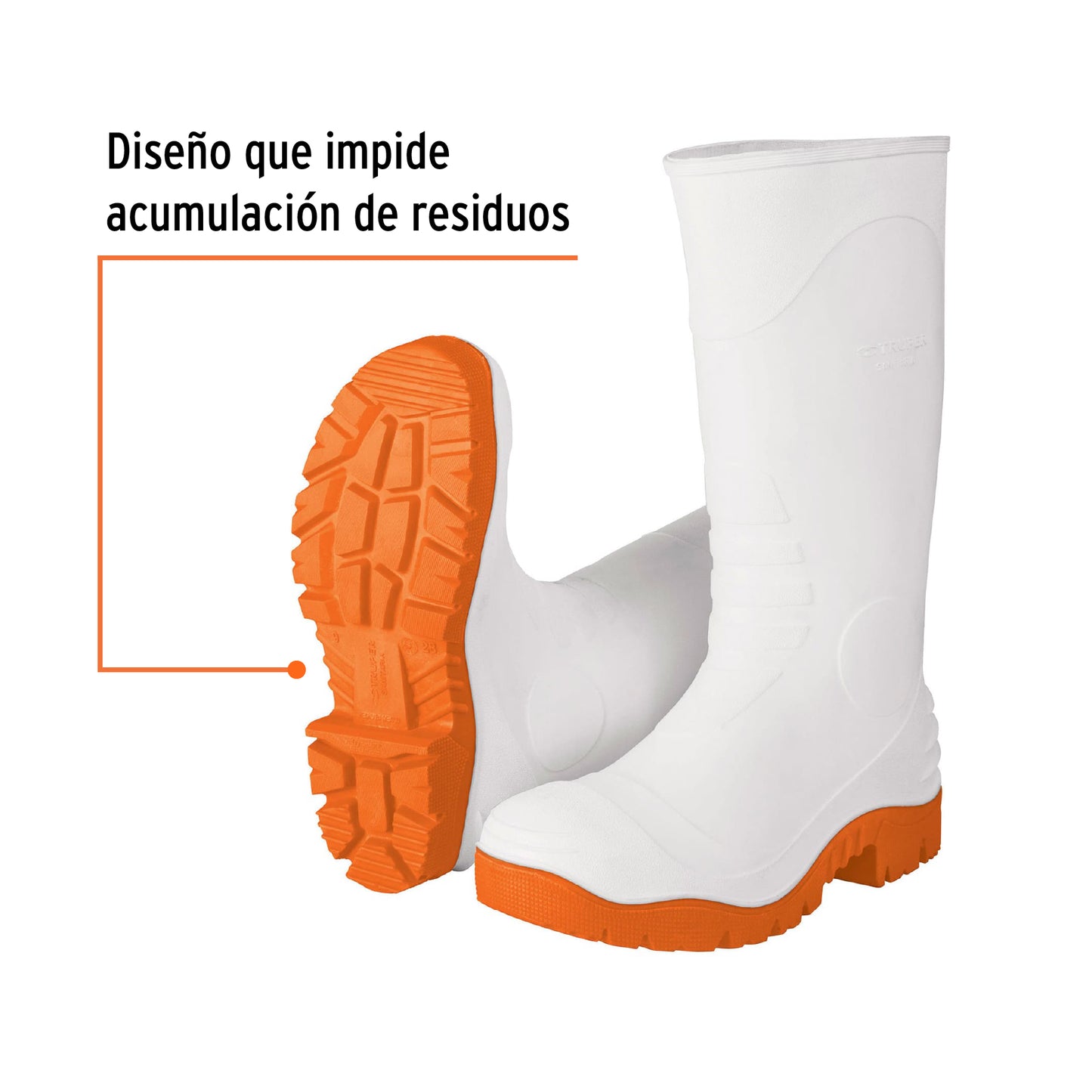 Botas sanitarias #28 truper 17933 Par