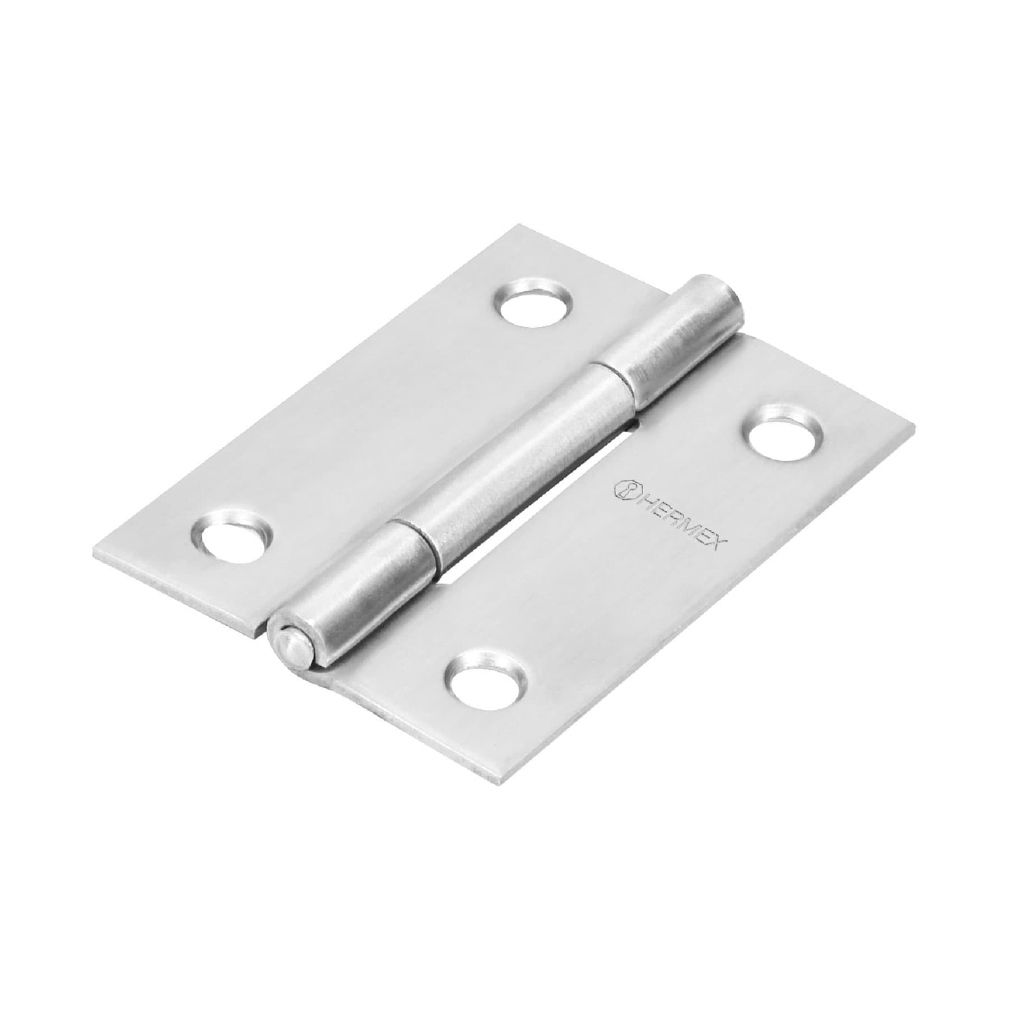 Bisagra rectangular 2p acero inoxidable 43201 Hermex Pieza