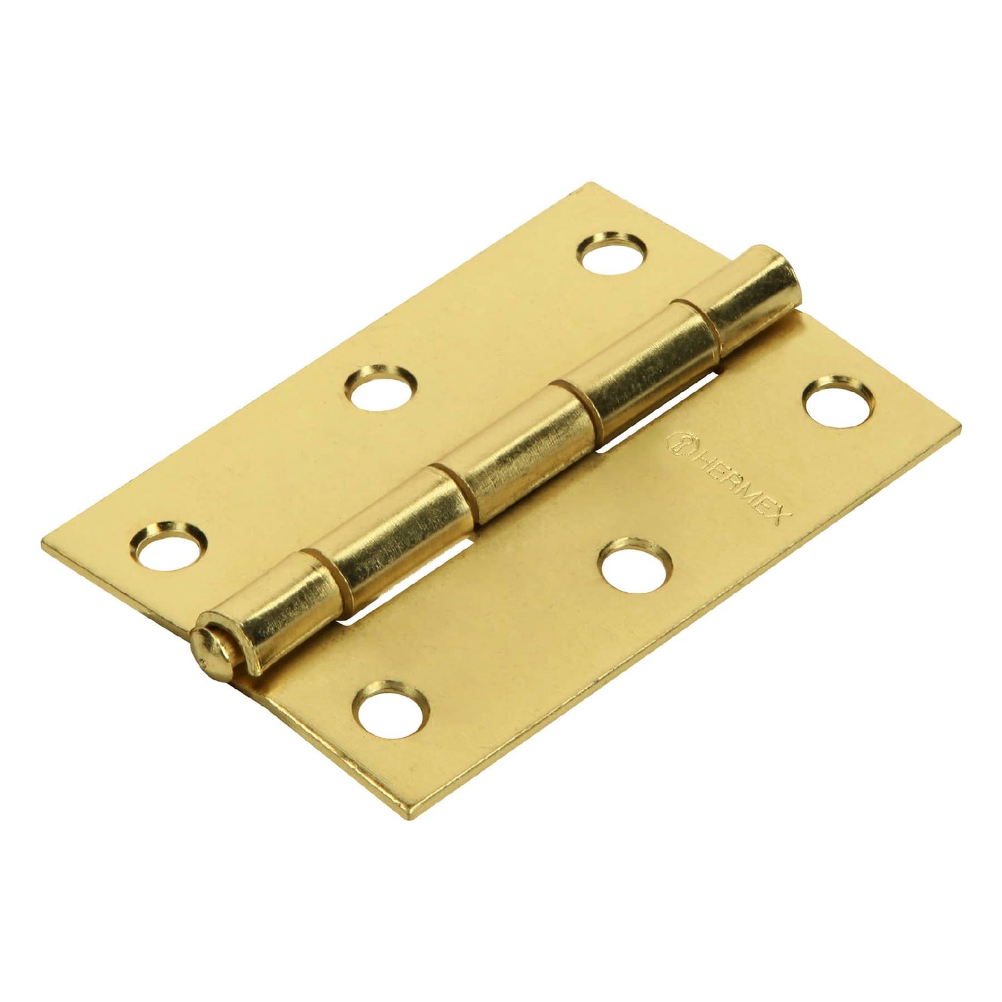 Bisagra rectangular 3p acero latonado 43196 Hermex Pieza