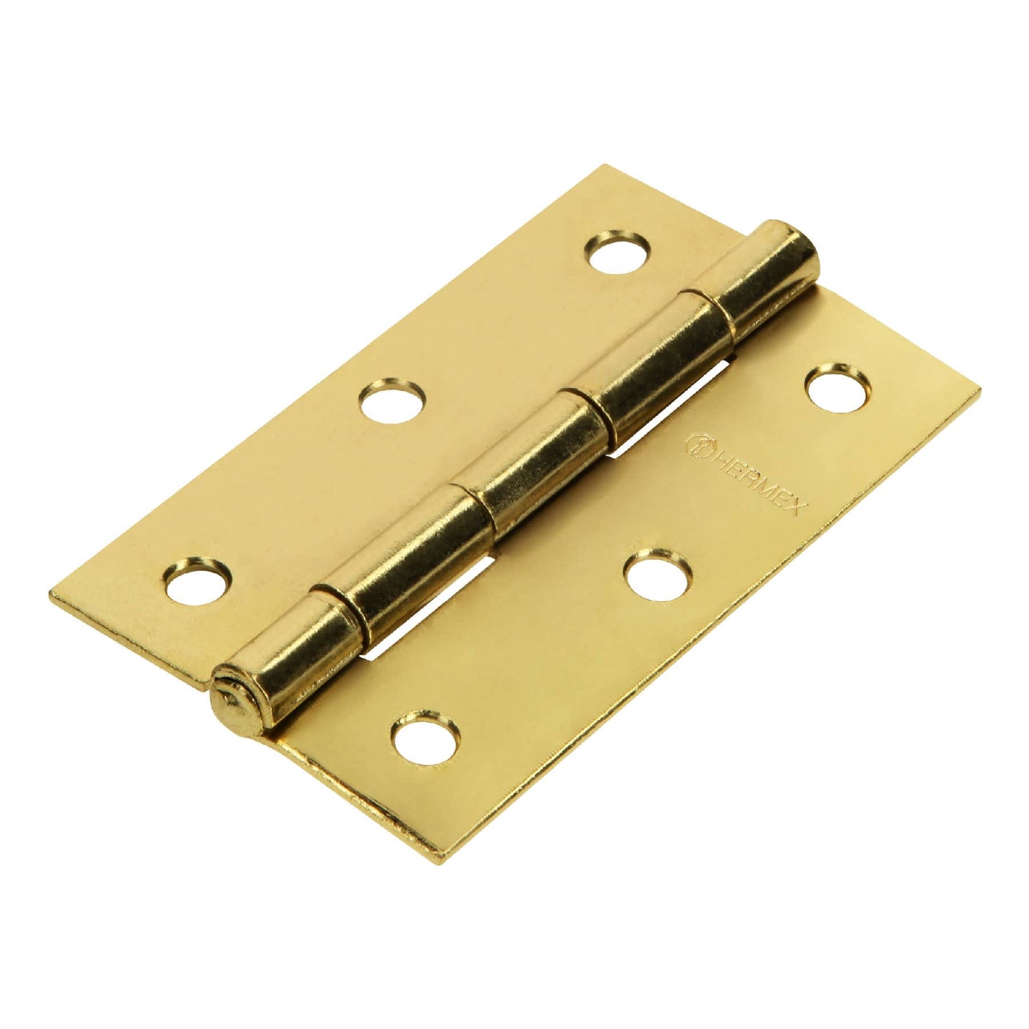 Bisagra rectangular 3-1/2p acero latonado 43197 Hermex Pieza