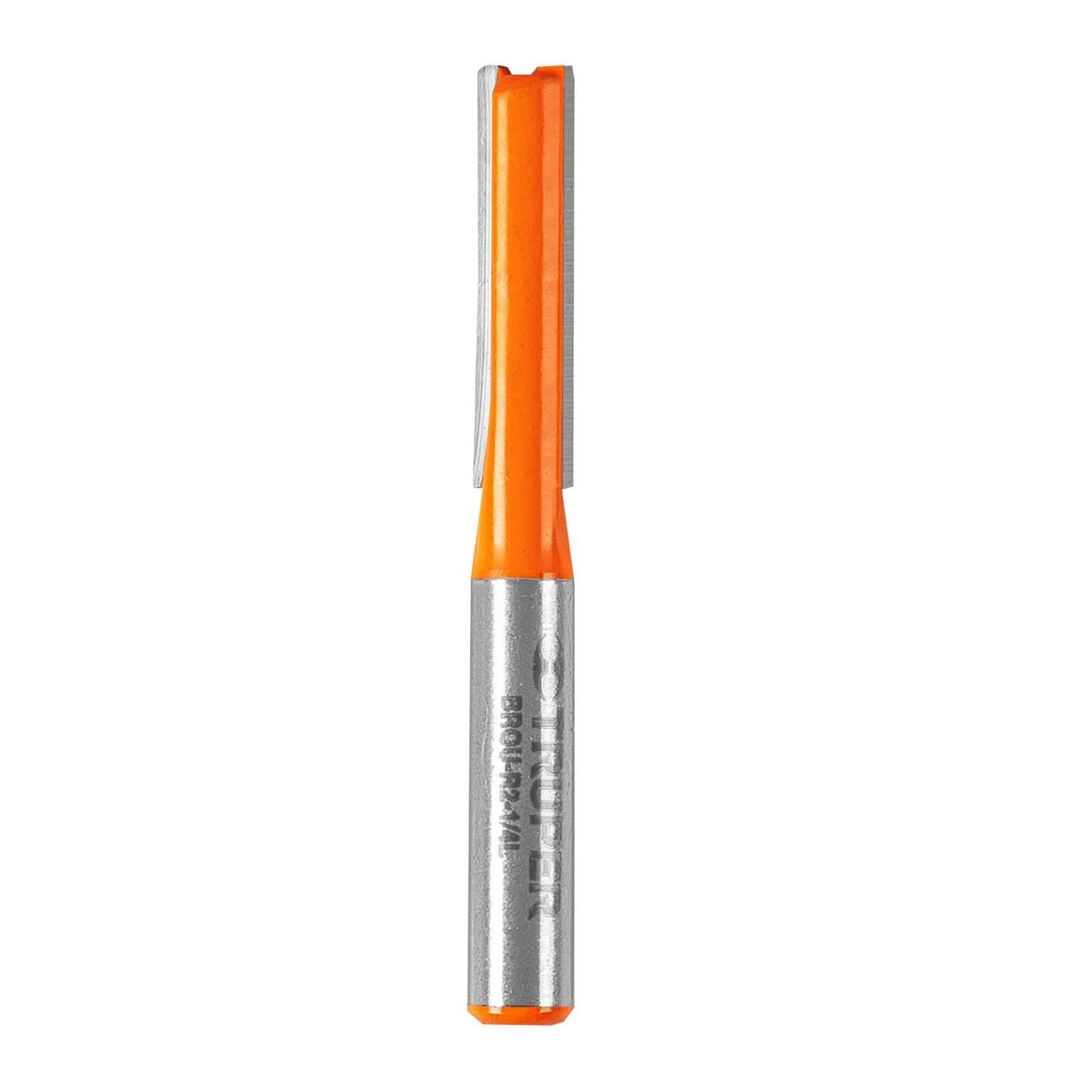 Broca para router recta 2 filos 1/4p larga 11453 Truper Pieza