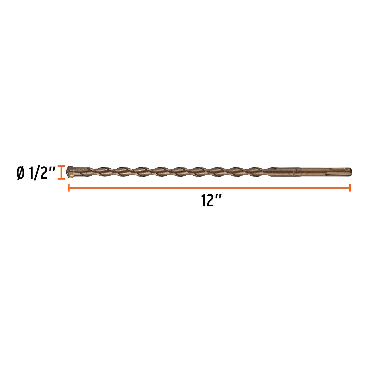Broca sds plus 1/2 x 12p 11281 Truper Pieza