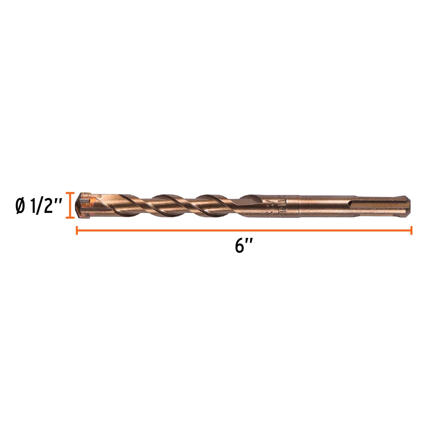 Broca sds plus 1/2 x 6p 11279 truper Pieza