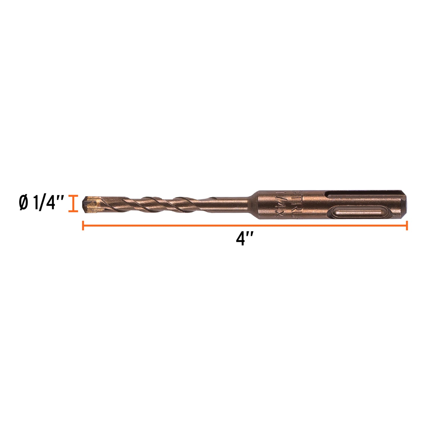 Broca sds plus 1/4 x 4p11263 truper Pieza