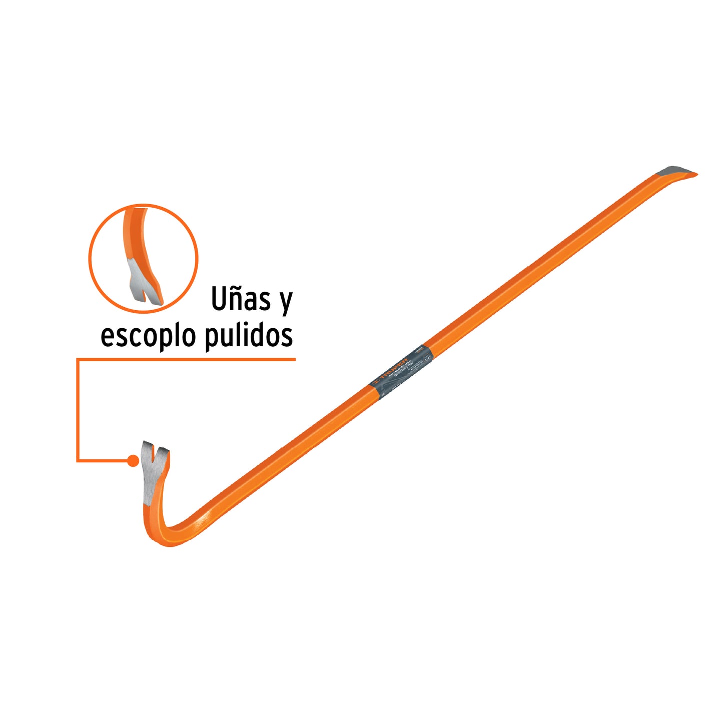 Barreta uña de 3/4p x 90 cm 10862 truper Pieza