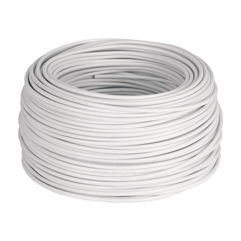Cable THHW LS 10 AWG color blanco rollo 100 m 46055 Volteck Metro