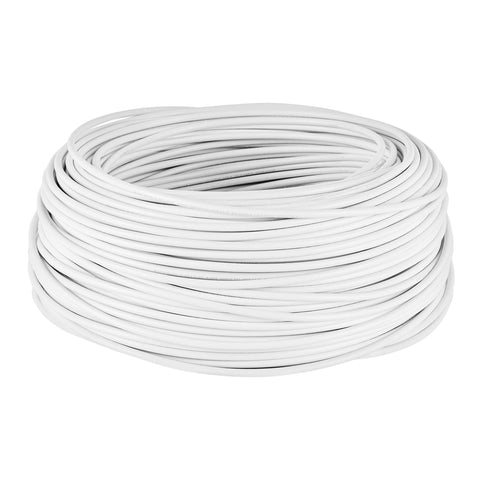 Cable THHW LS 12 AWG color blanco rollo 100 m 46056 Volteck Metro