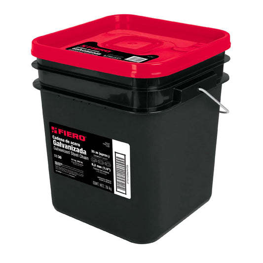 Cadena galvanizada de 1/4 44271 Fiero Metro