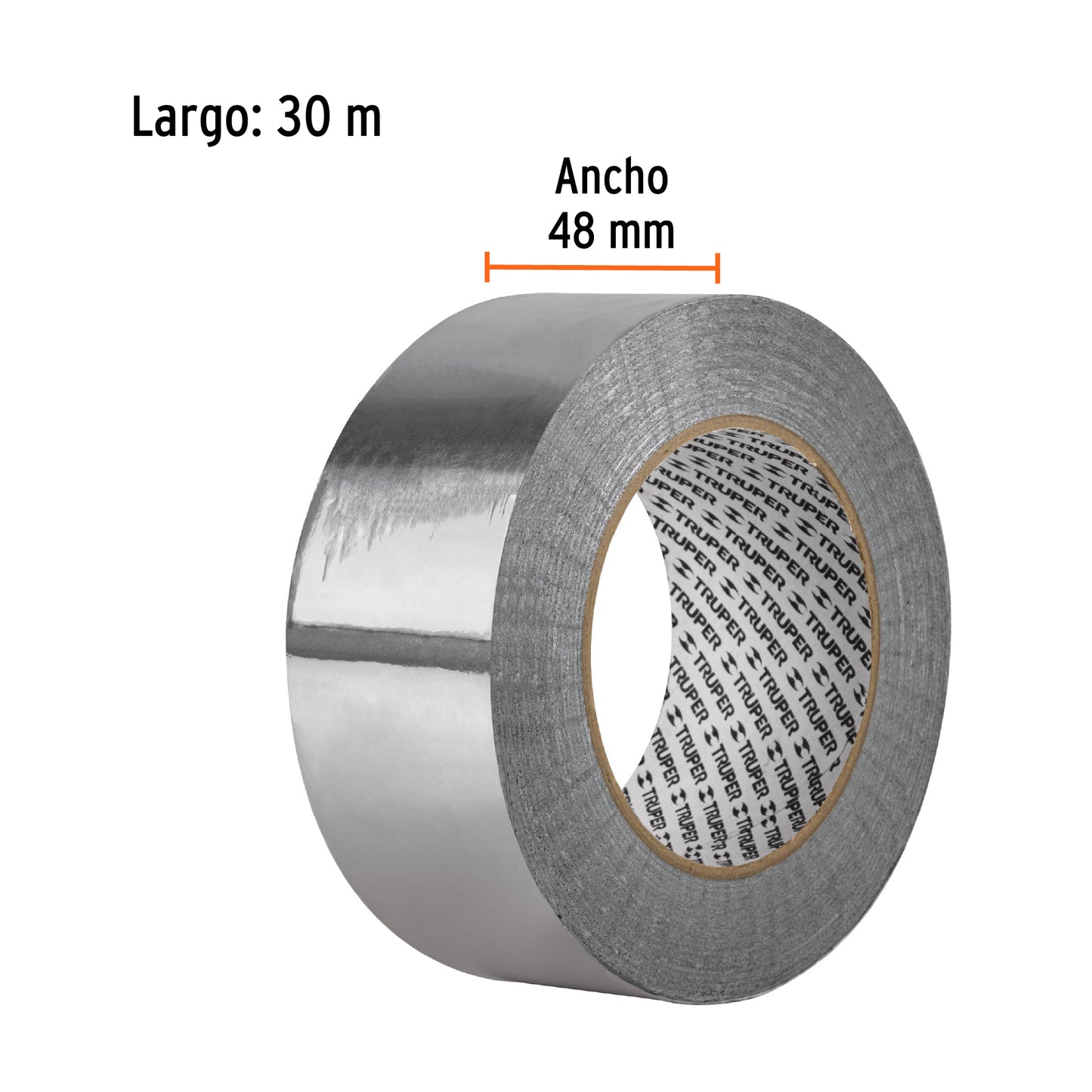 Cinta de aluminio 48mm x 30m 12135 Pieza