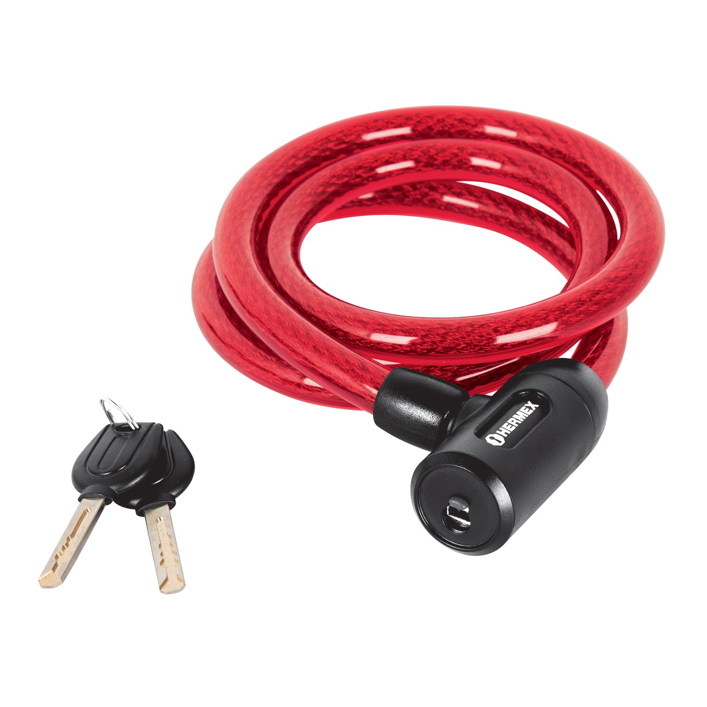Candado cable uso rudo 15 mm 1.20 mt 43920 hermex Pieza