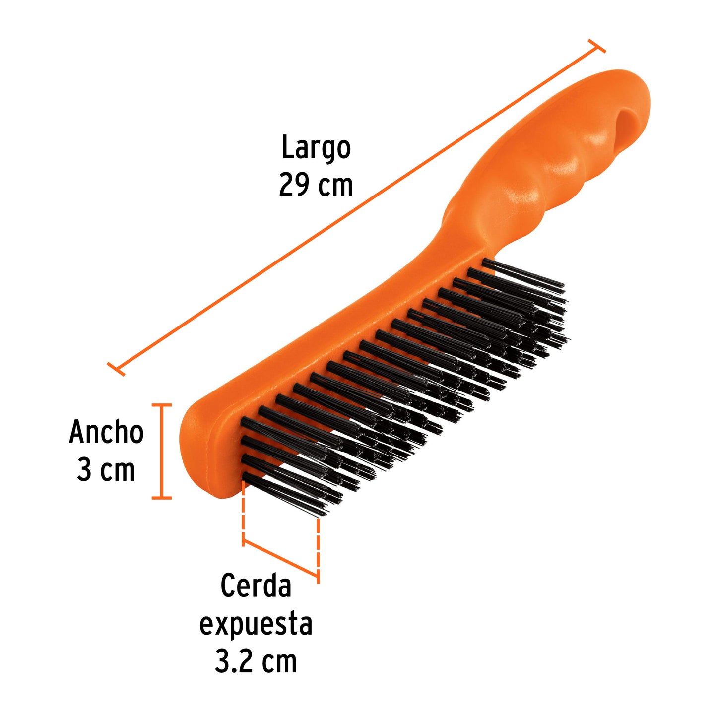 Cepillo alambre 4x16 11559 Truper