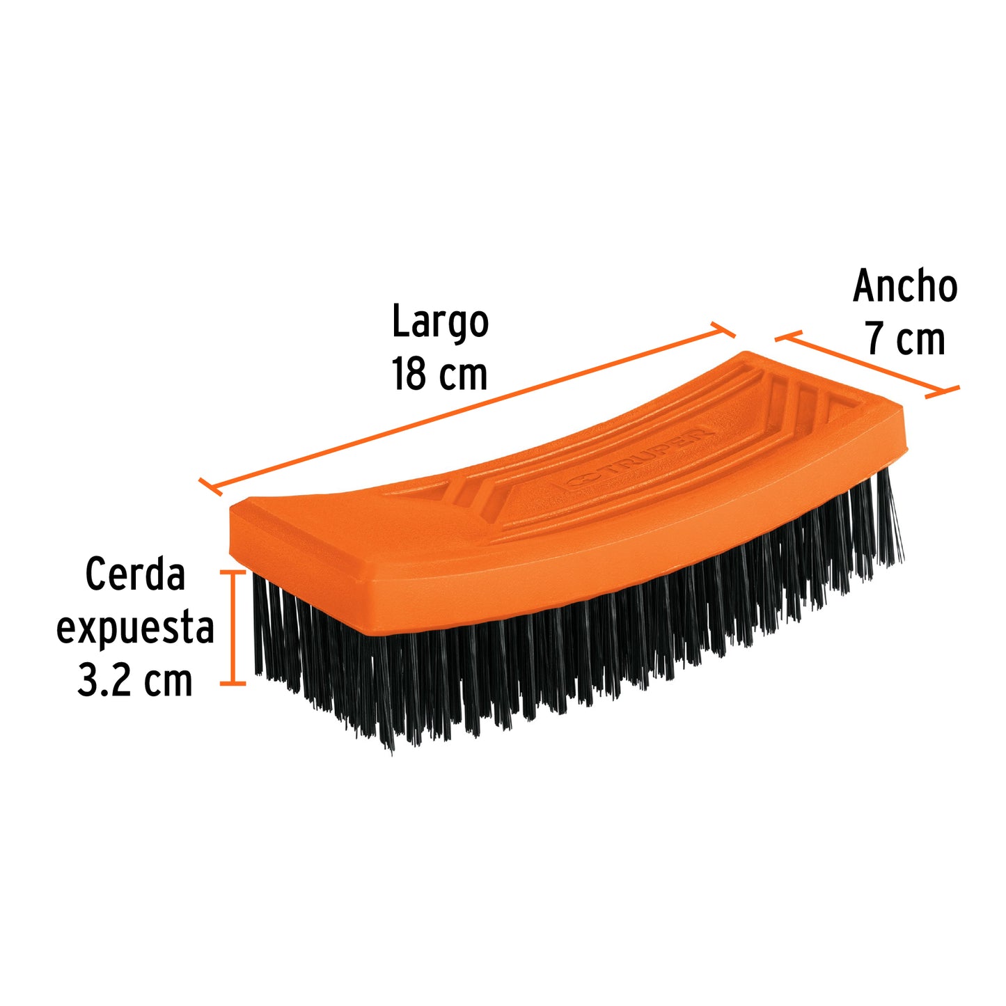 Cepillo alambre 9x20 11562 Truper Pieza