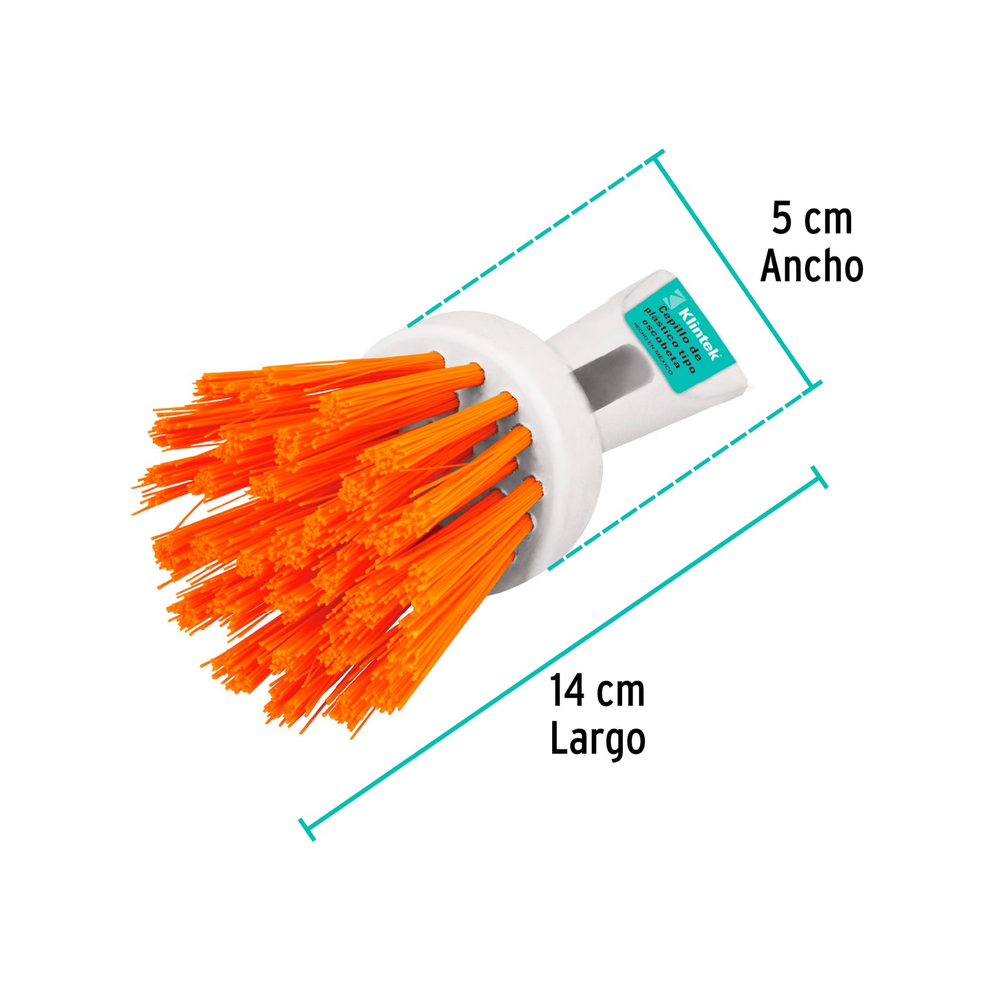 Cepillo plastico tipo escobeta klintek 57010 Pieza