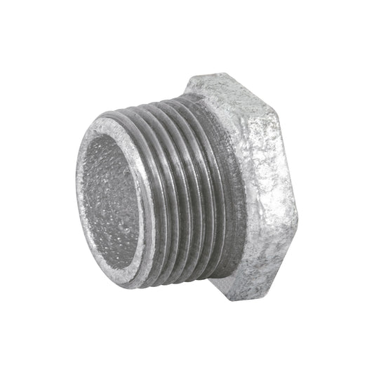 Reduccion bushing acero galvanizado 3/4 x 1/2 47503 Foset Pieza