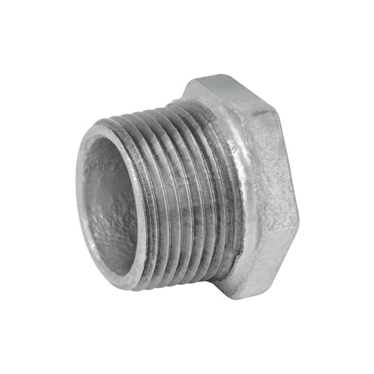 Reduccion bushing acero galvanizado 1 x 3/4 47505 Foset Pieza