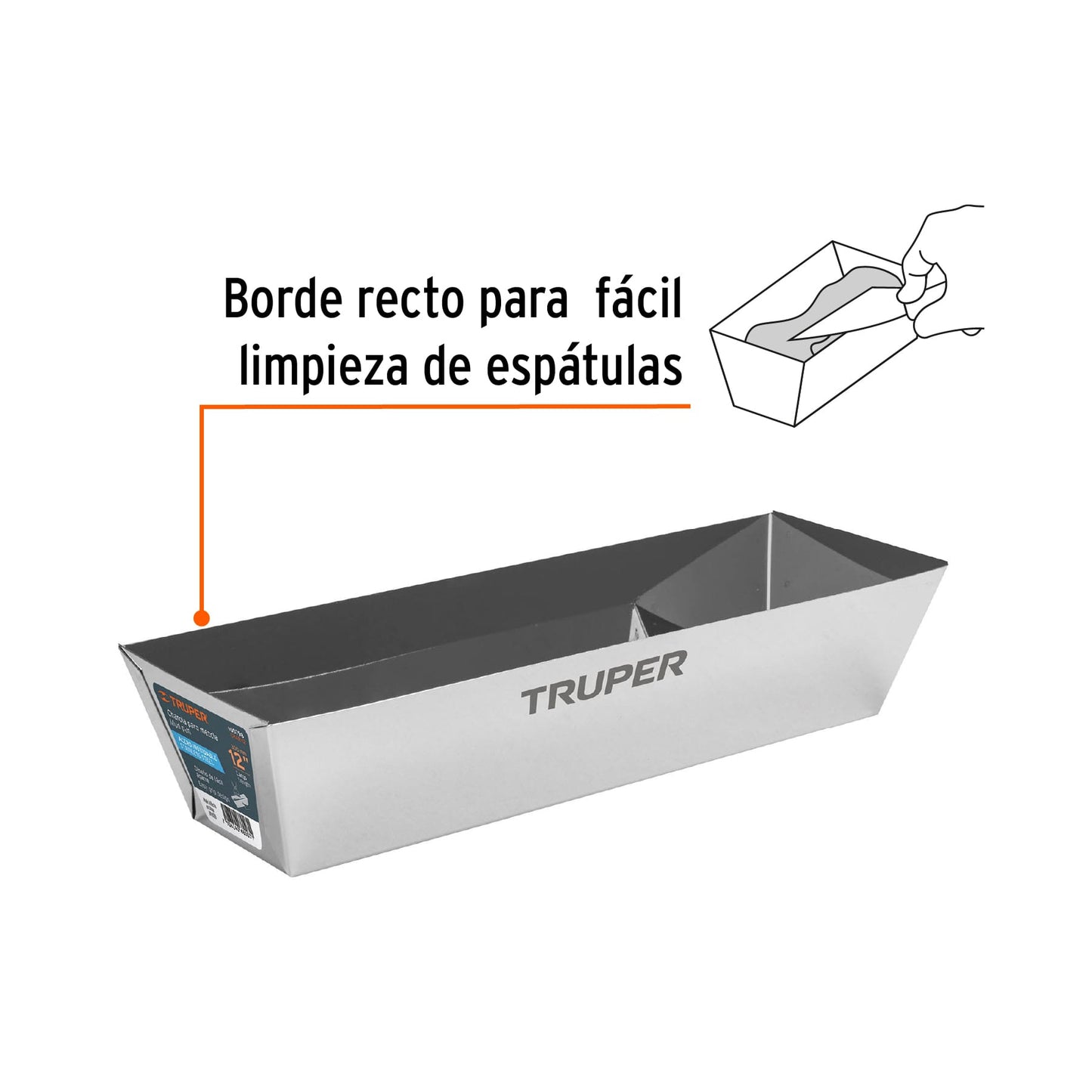 Recipiente de acero inoxidable para mezcla 12 100798 Truper Pieza