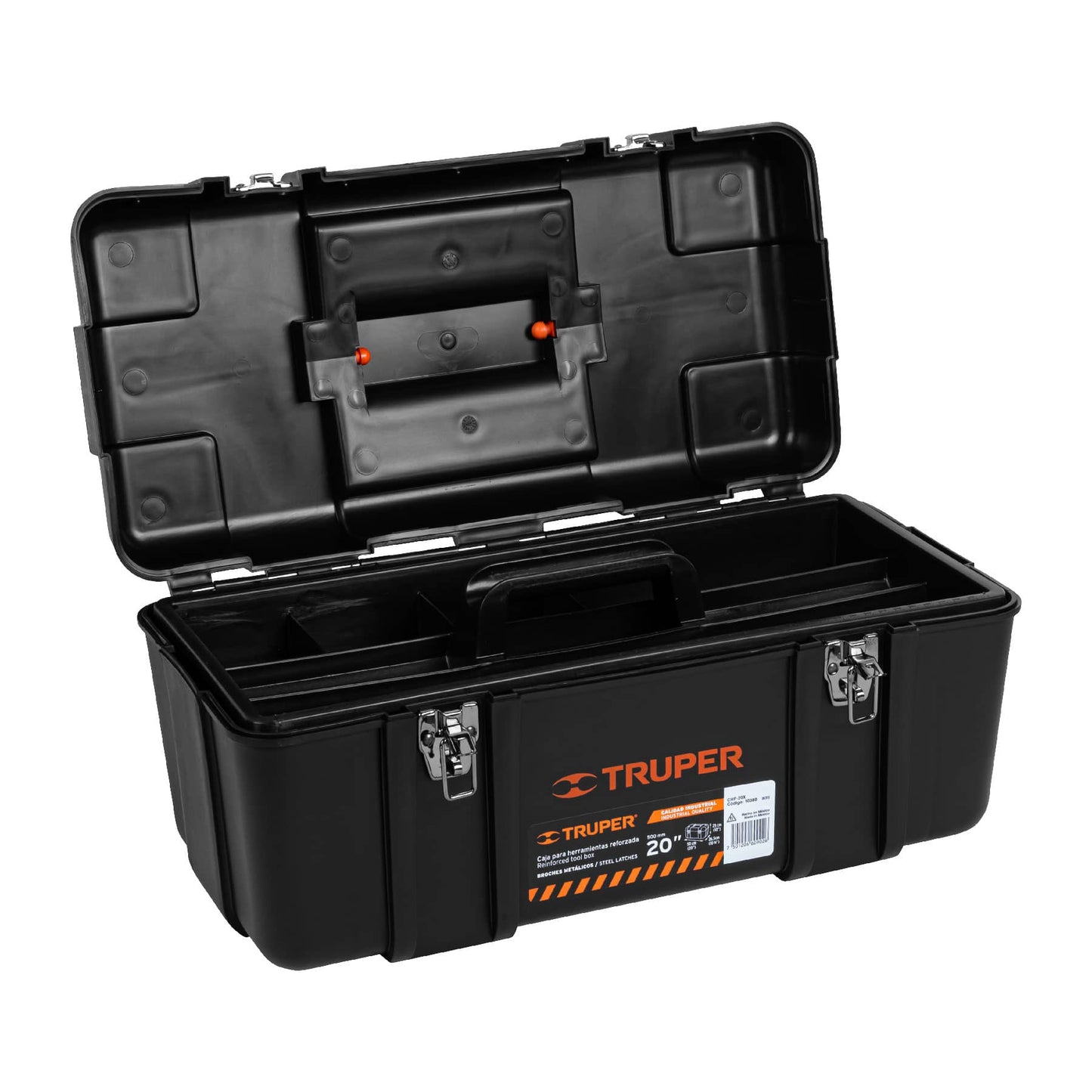 Caja herramienta plastico 20p 10380 truper Pieza