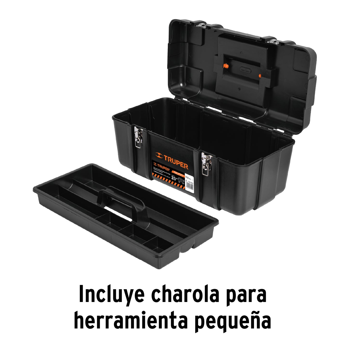 Caja herramienta plastico 20p 10380 truper Pieza