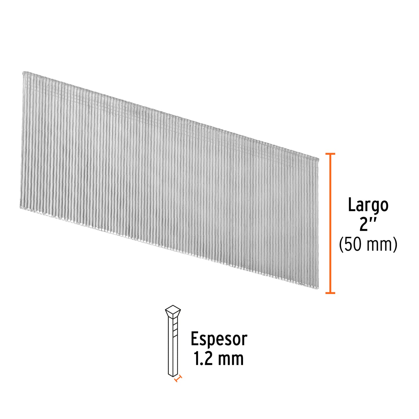 Clavo para clavadora neumatica clneu2 5000 piezas 18269 Pieza