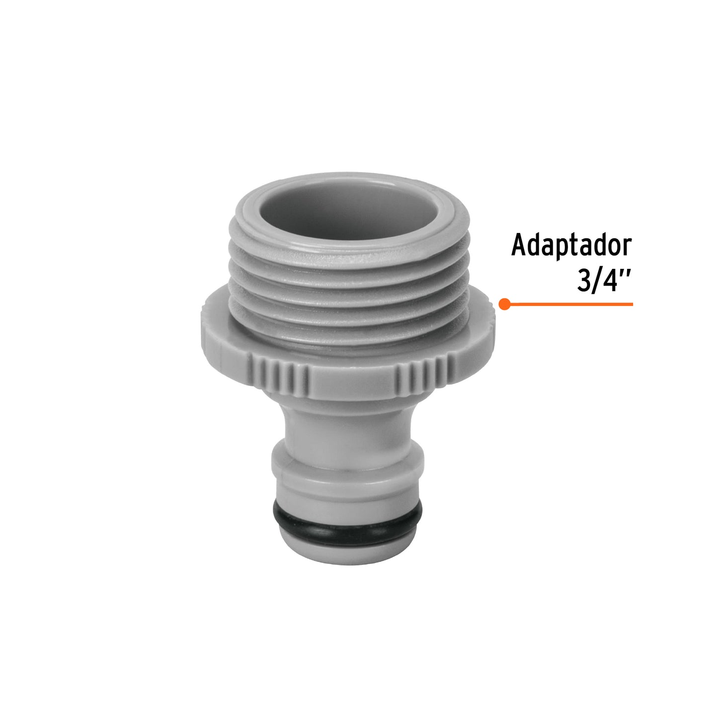 Conector rápido macho para accesorios de riego 12726 Truper Pieza