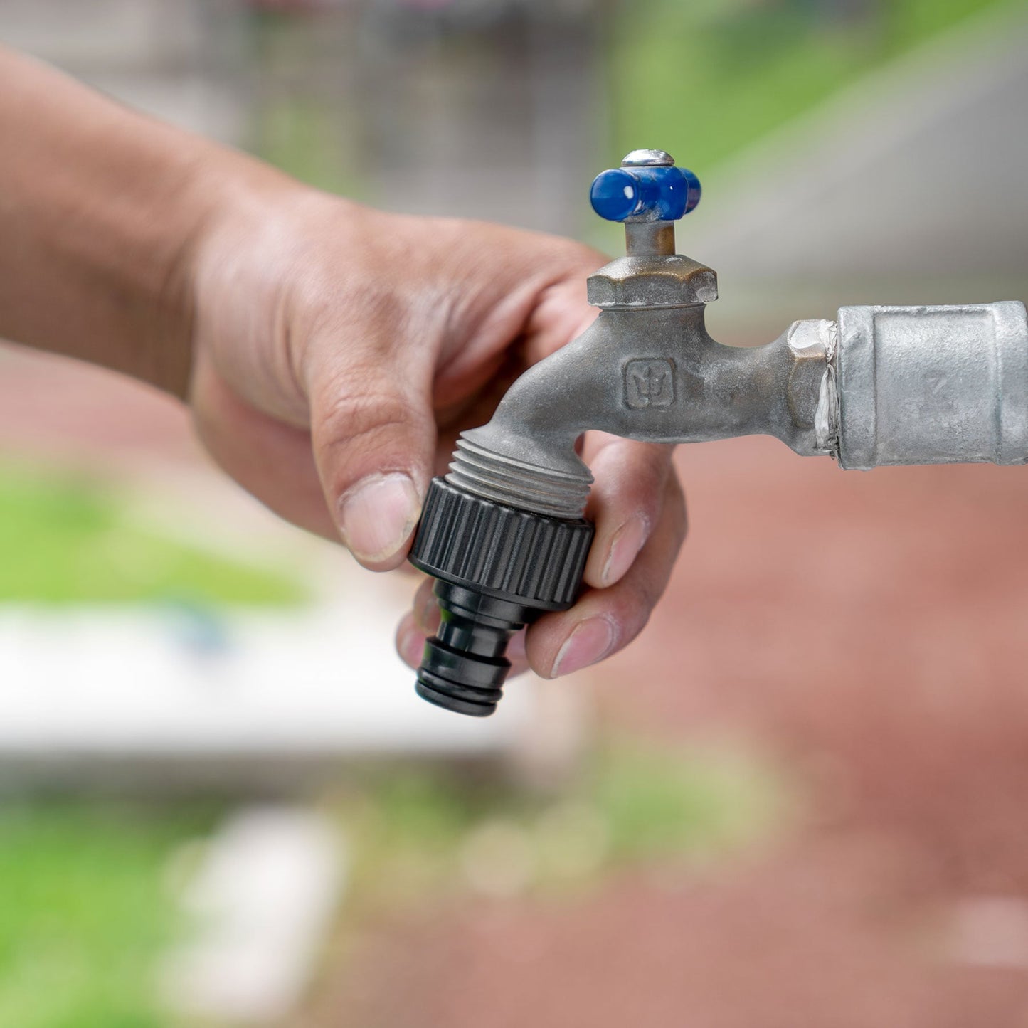 Conector rapido entrada 3/4 juego 2 piezas 12728 truper Pieza