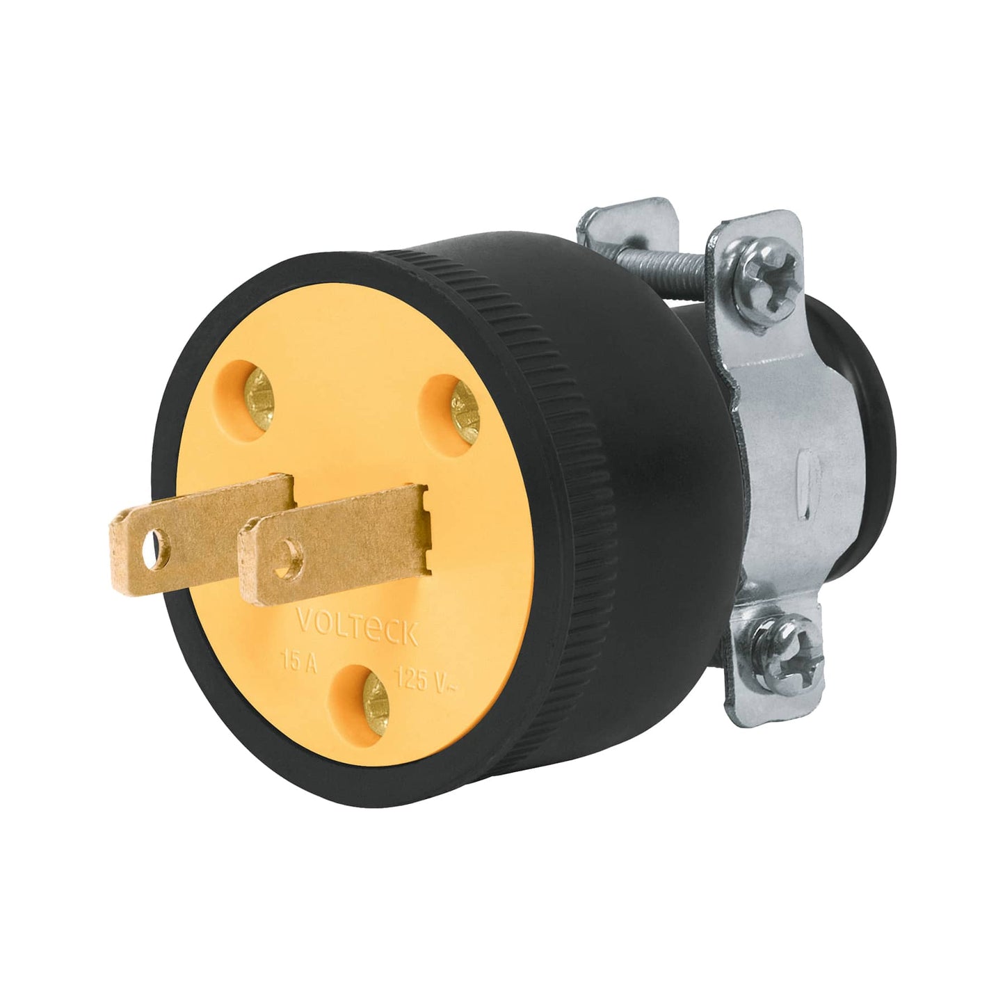 Clavija industrial reforzada sin tierra 46201 volteck Pieza