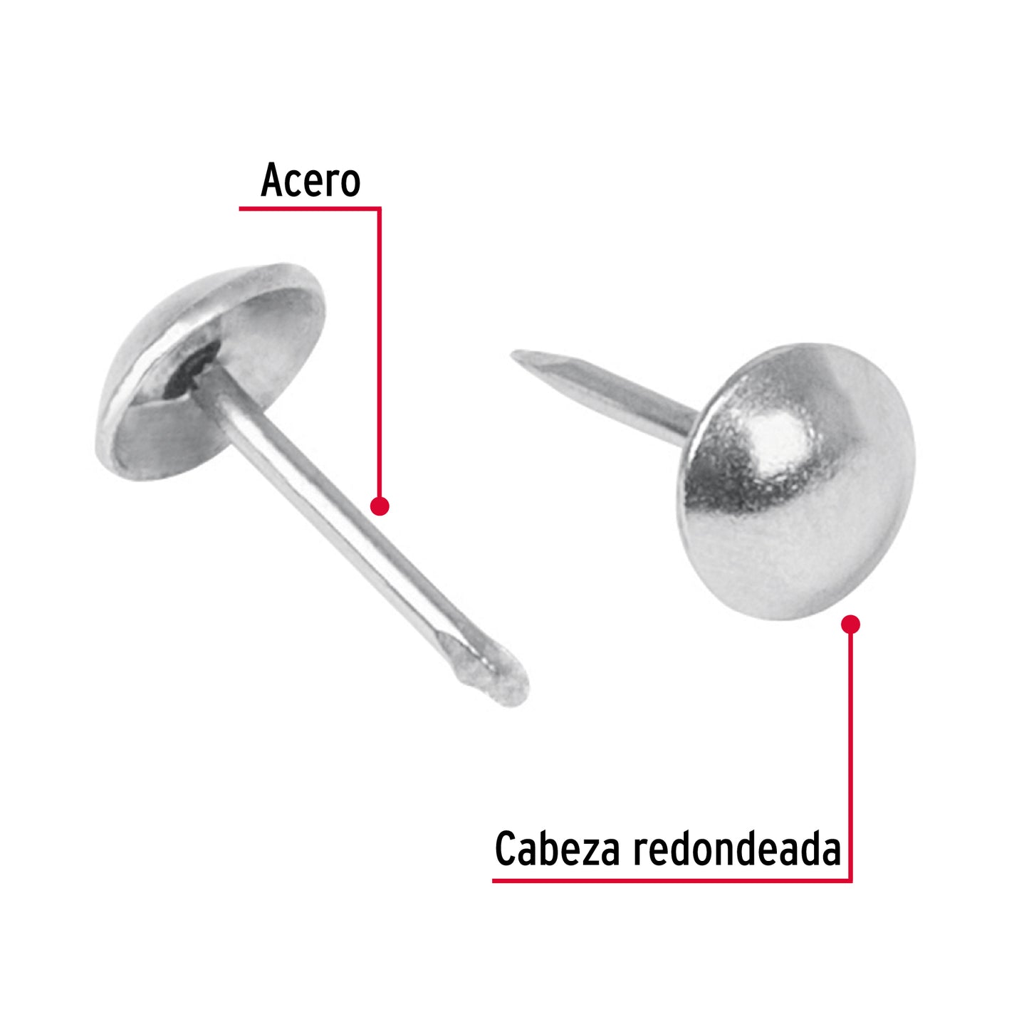 Chinche niquelada 44900 fiero Pieza