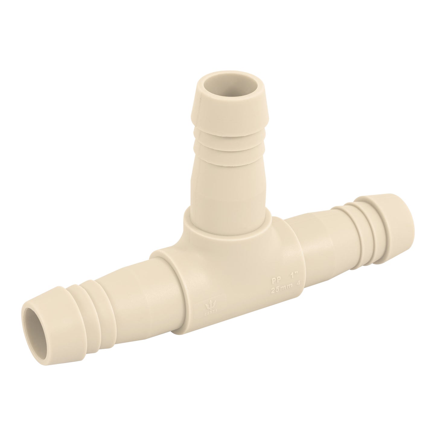 Tee inserción 1´ de polipropileno, Foset 48571 Pieza