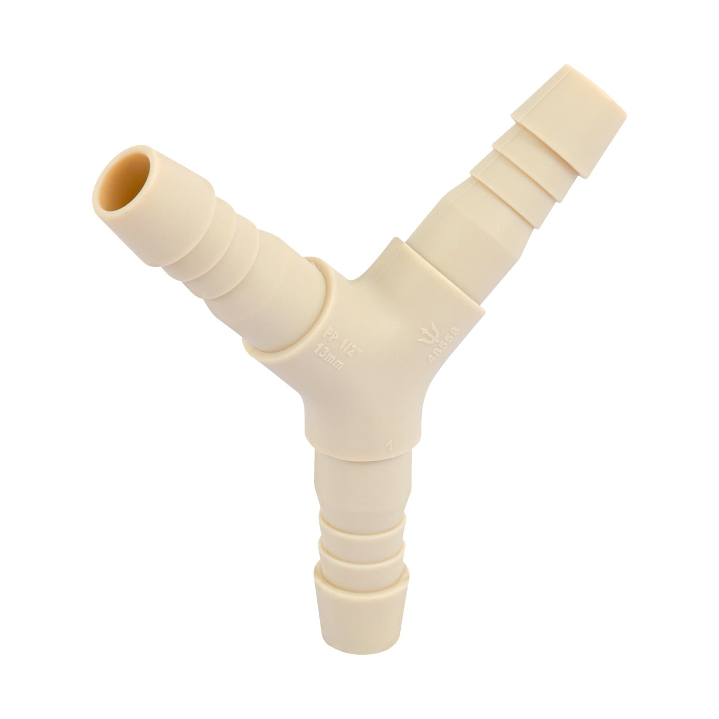 Yee inserción 1/2 de polipropileno, Foset 48558 Pieza