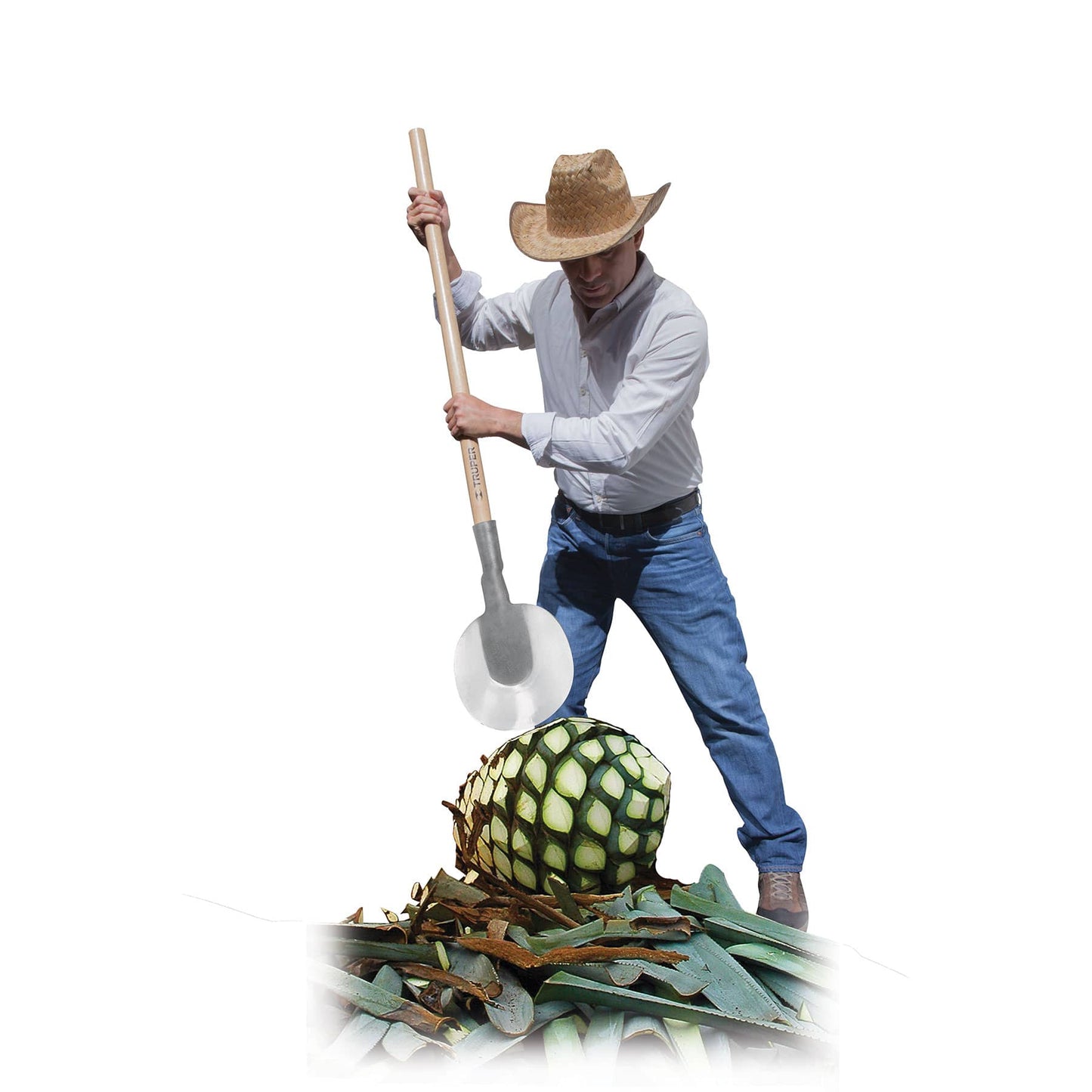 Coa agavera con mango de 54p 11368 truper Pieza