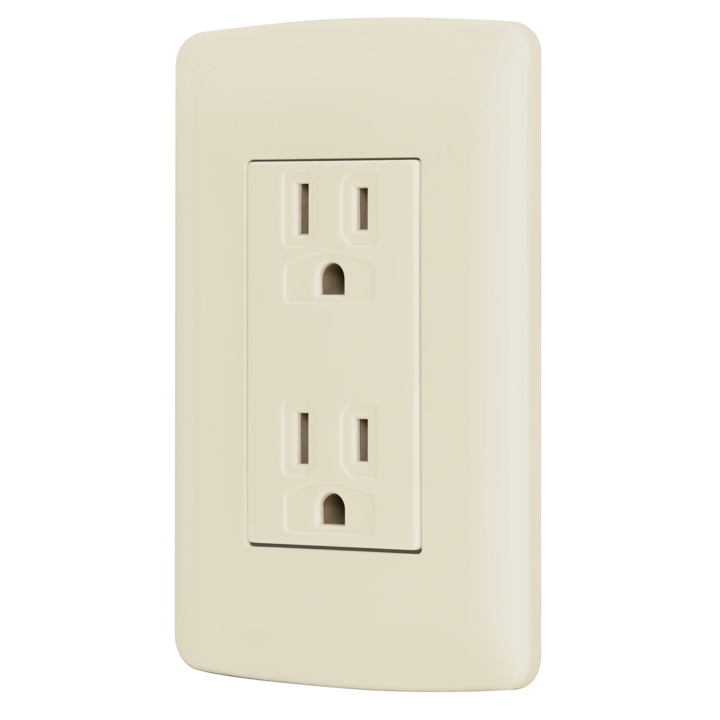 Contacto duplex 2 polos + tierra linea italiana marfil 48110 volteck Pieza
