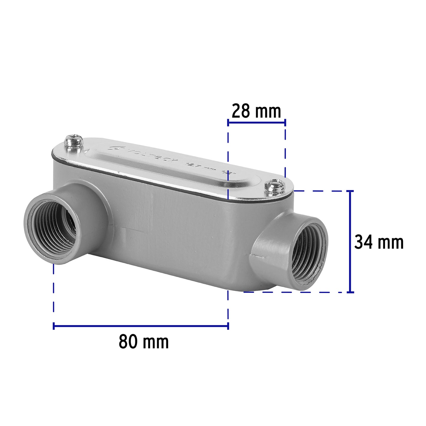 Condulet 1/2 p conexion tipo lr 46973 volteck Pieza