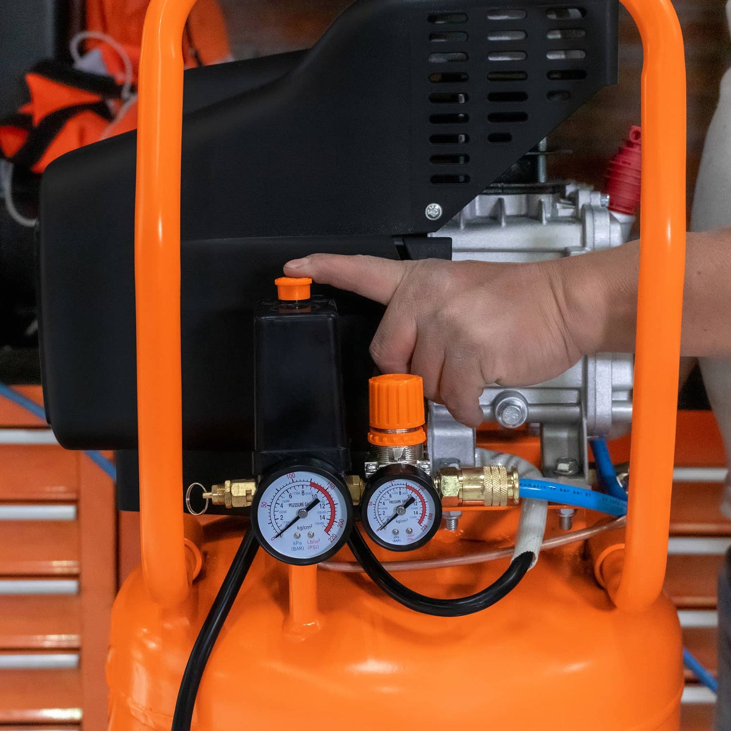 Compresor vertical 80 Lt 3.5 hp 127v 15656 Truper Pieza