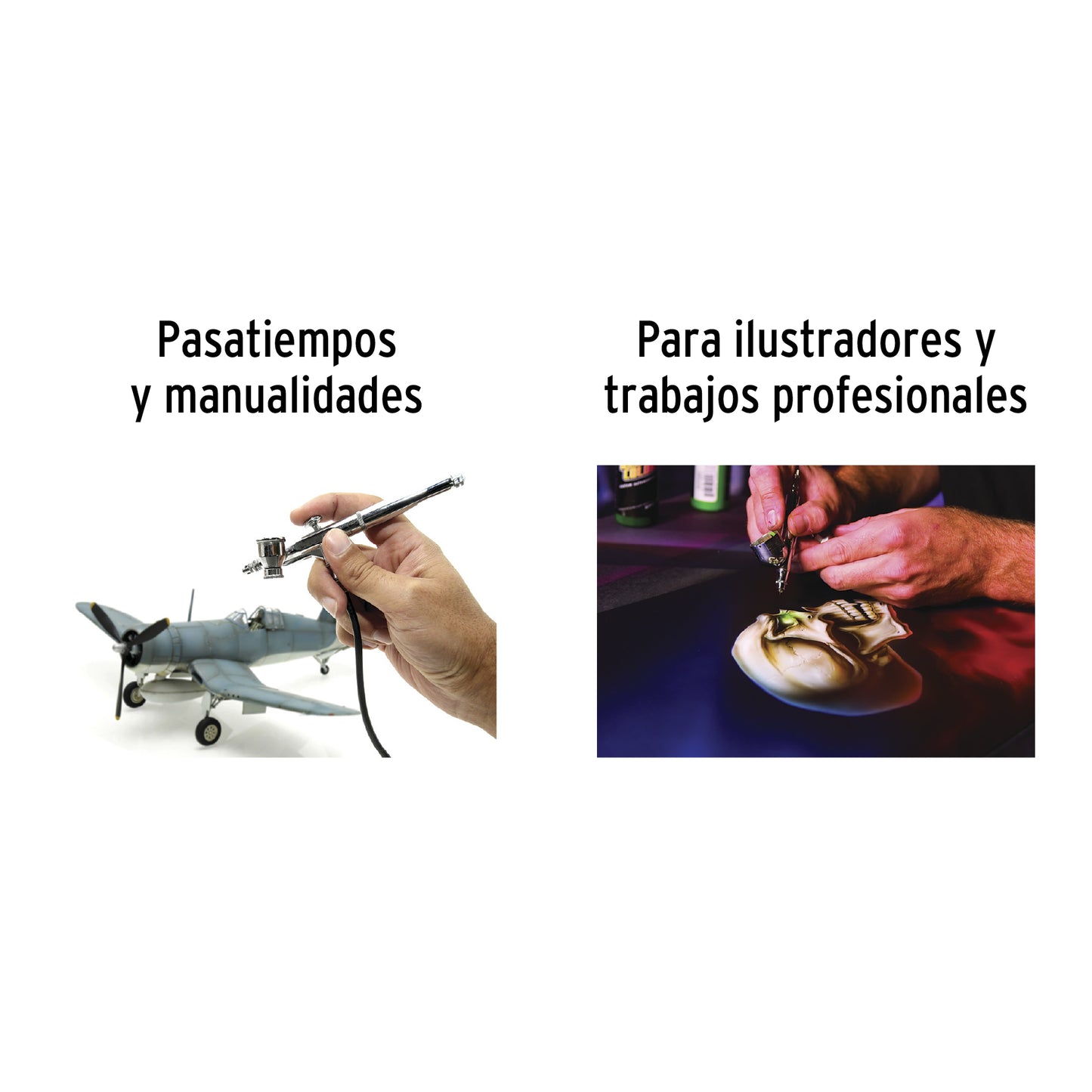 Compresor de diafragma para aerografo 1/5 HP 110 V Truper 17247 Pieza