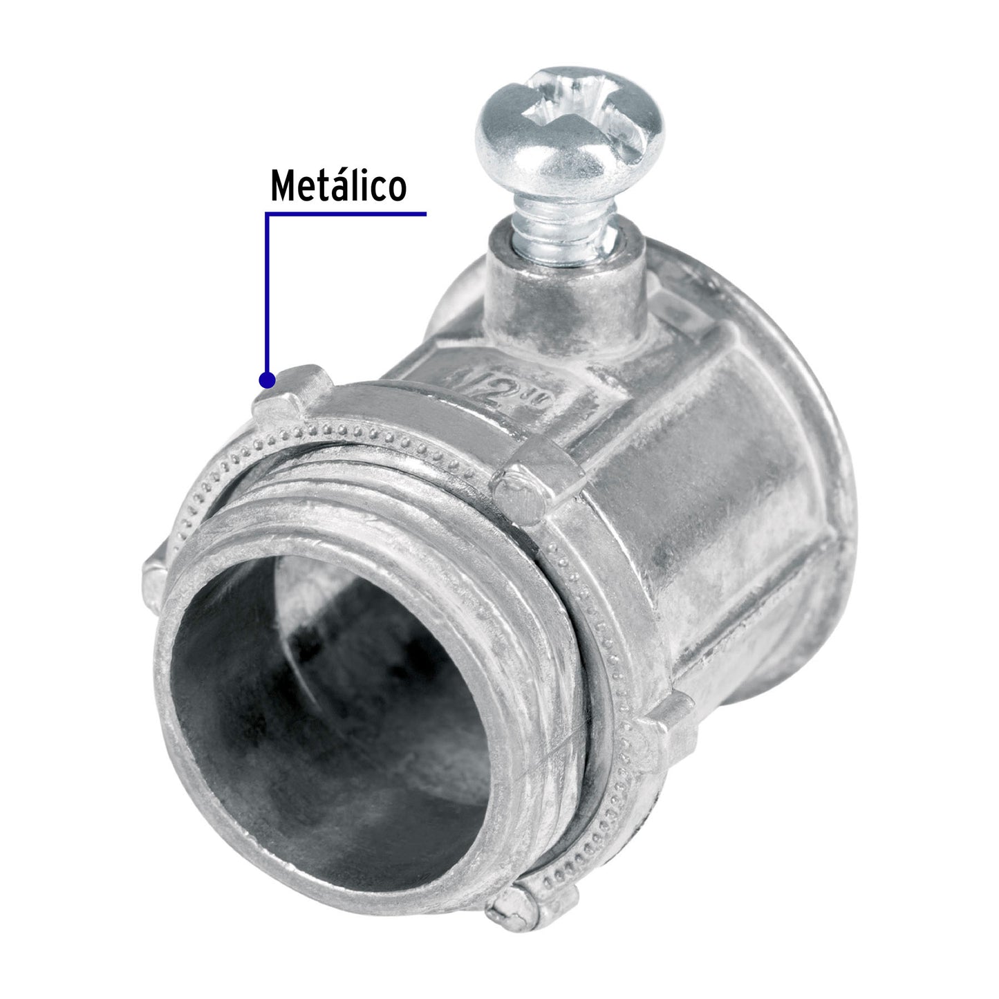 Conector conduit 1/2 Volteck 46950 Volteck Pieza