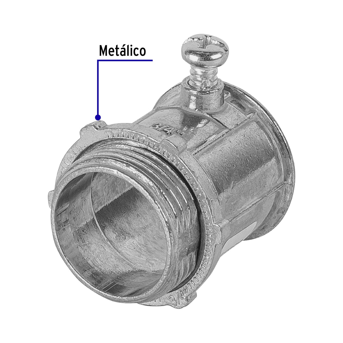Conector conduit 3/4 46951 volteck Pieza