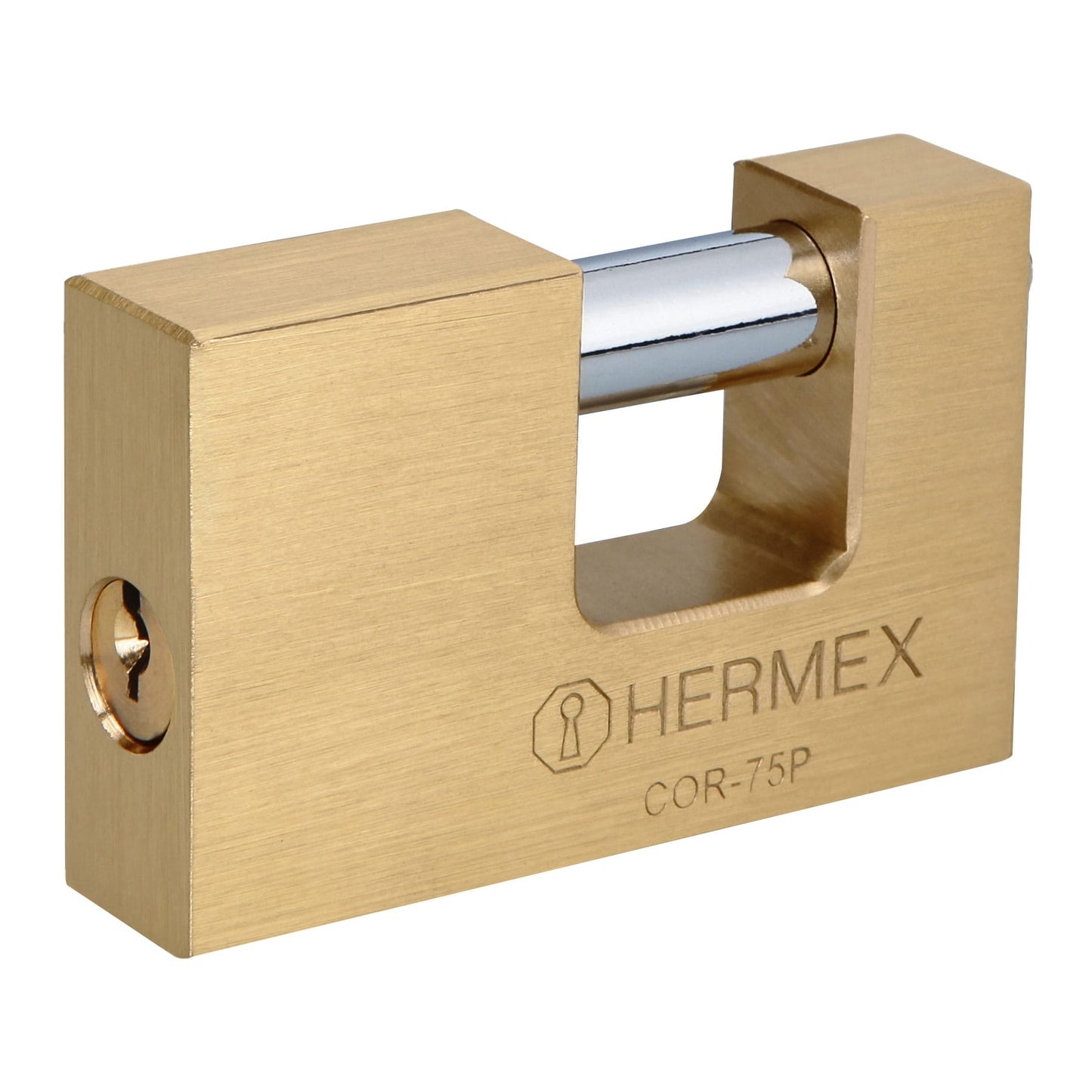Candado antipalanca 75mm cuerpo de laton Hermex Basic 23512 Hermex Pieza