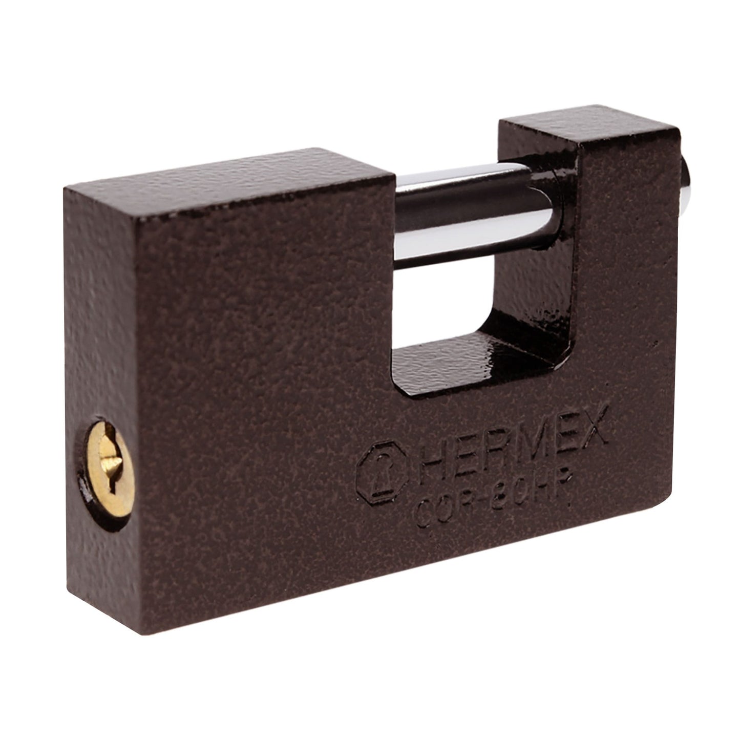 Candado antipalanca 80mm cuerpo de hierro 22517 hermex Pieza