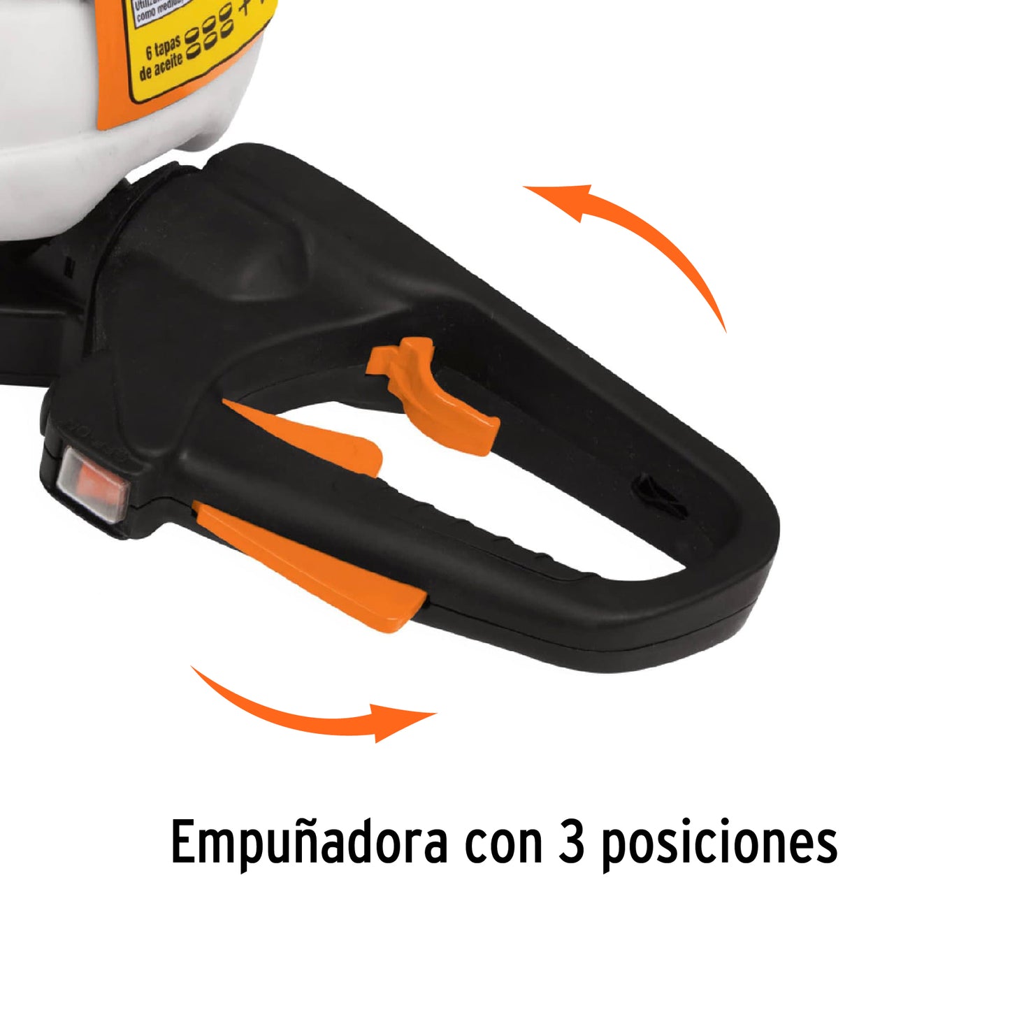 Cortasetos con motor a gasolina 26cc profesional 12251 truper Pieza